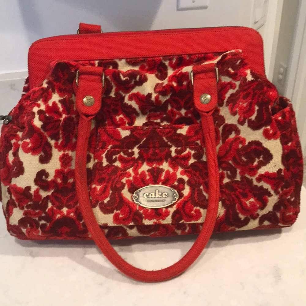 Red Velvet Cake Cosmopolitan Carryall Diaper Bag